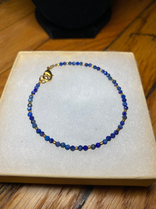 Sapphire and Gold Bracelet