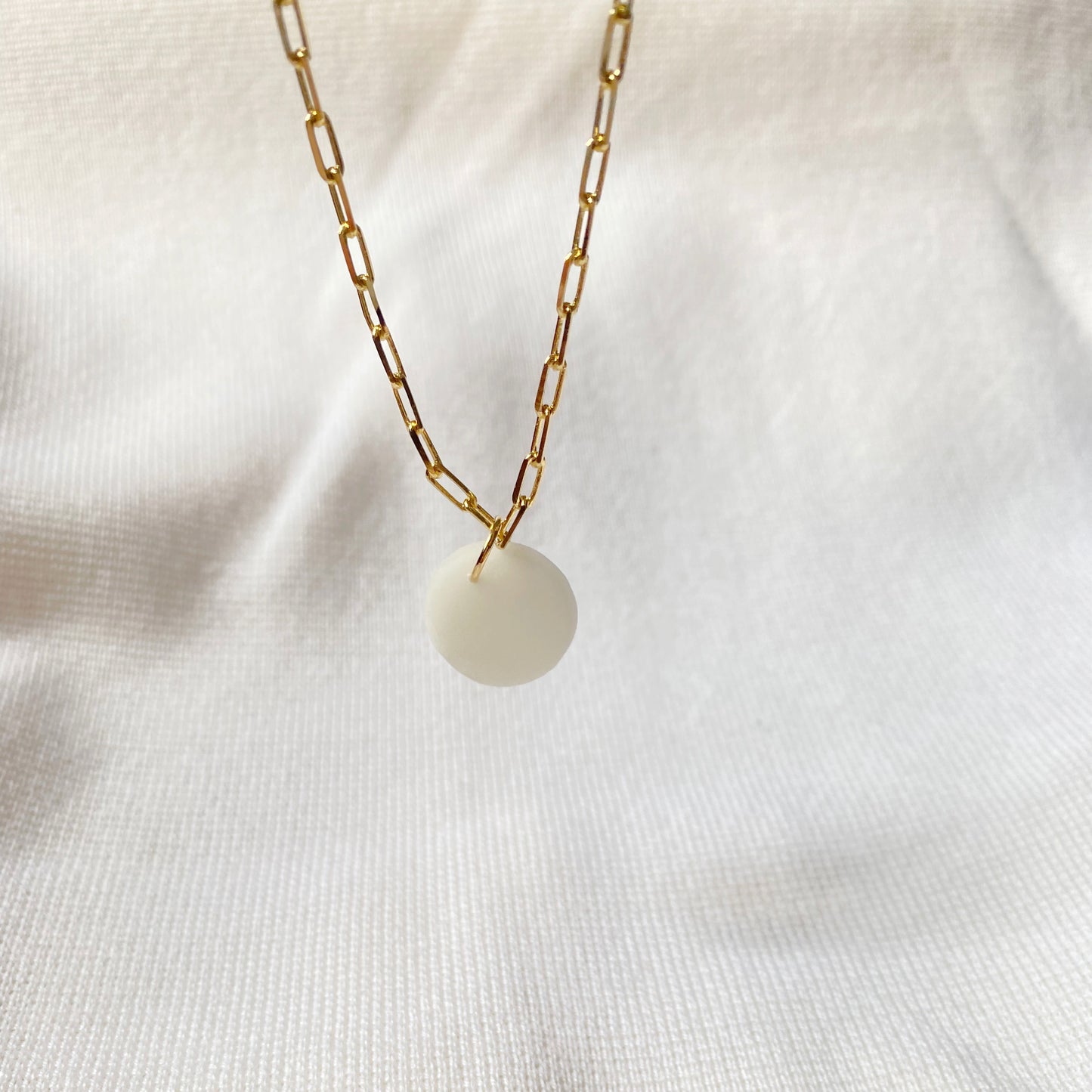 Disc Chain Necklace