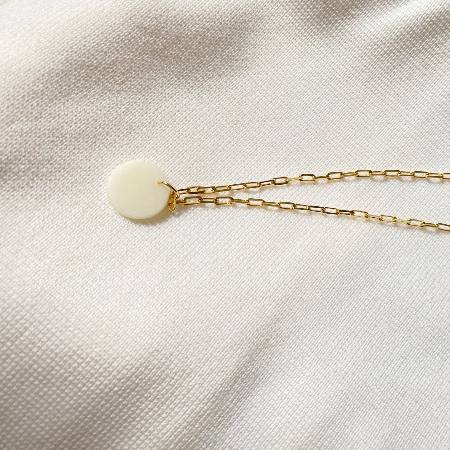 Disc Chain Necklace