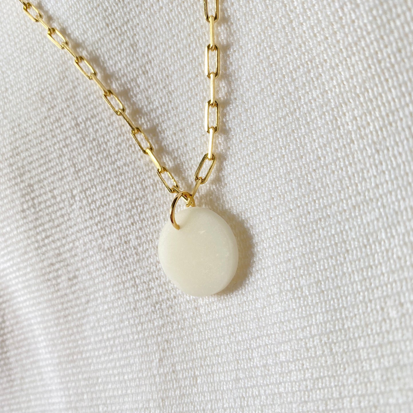 Disc Chain Necklace