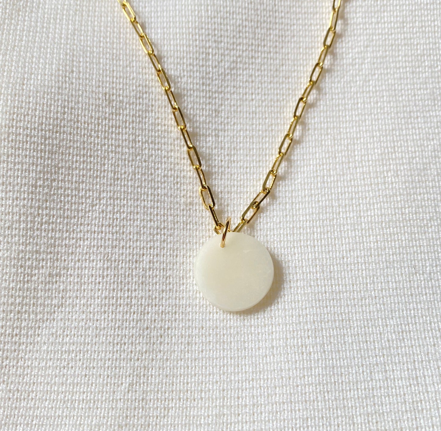 Disc Chain Necklace