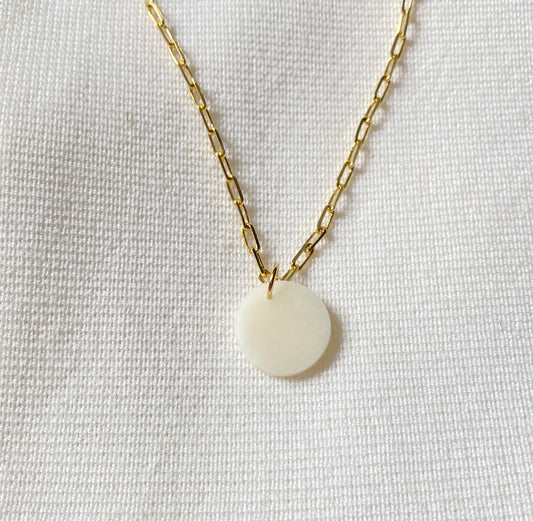 Disc Chain Necklace