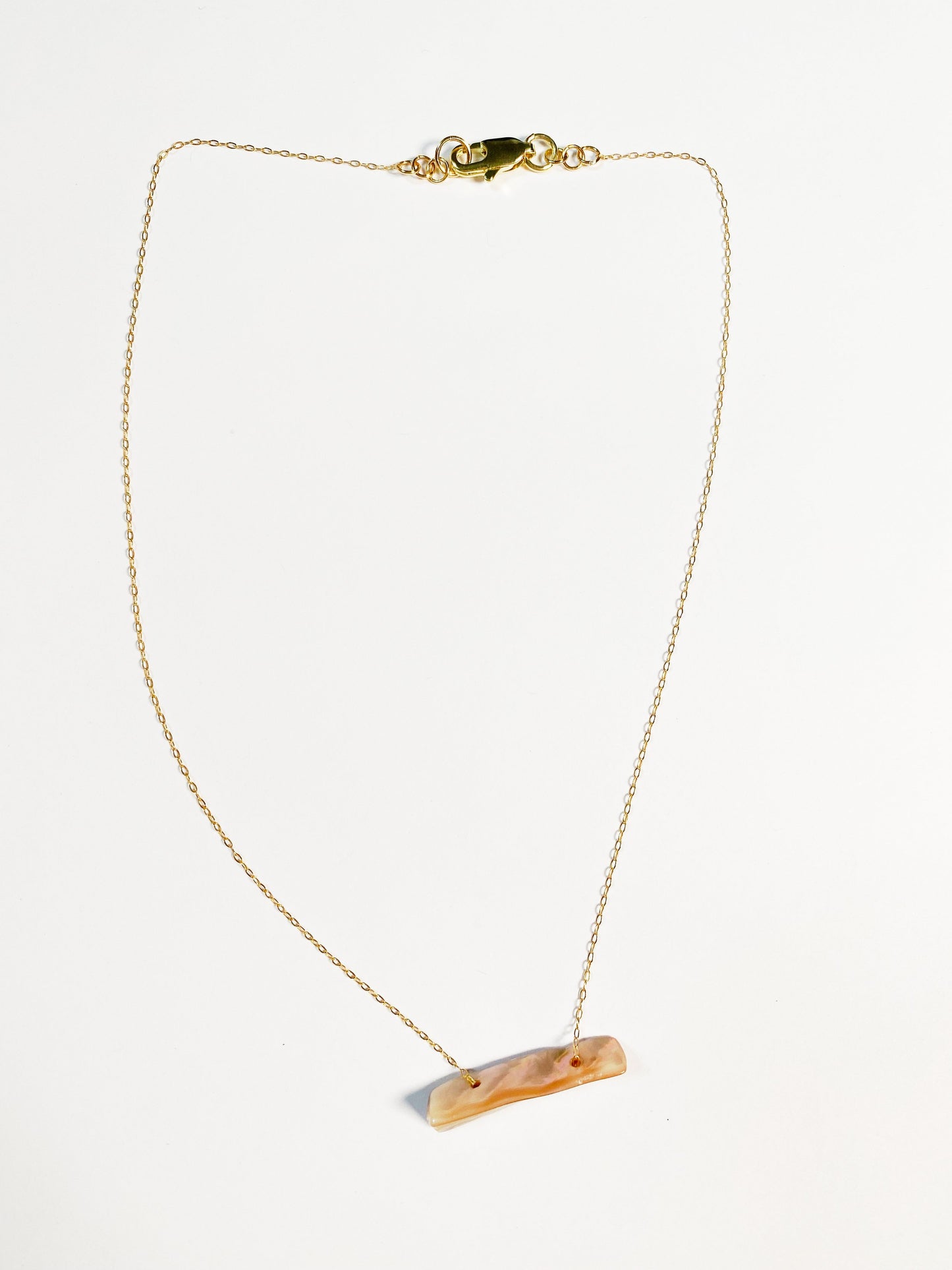Peach Necklace