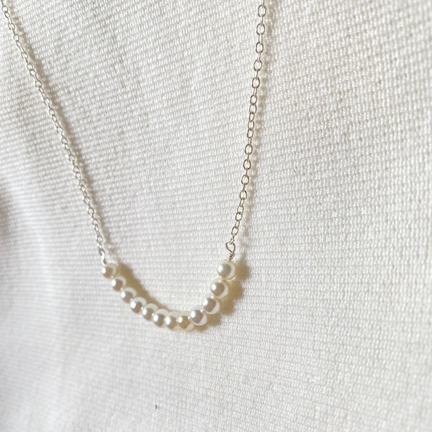 Pearl Scoop Necklace