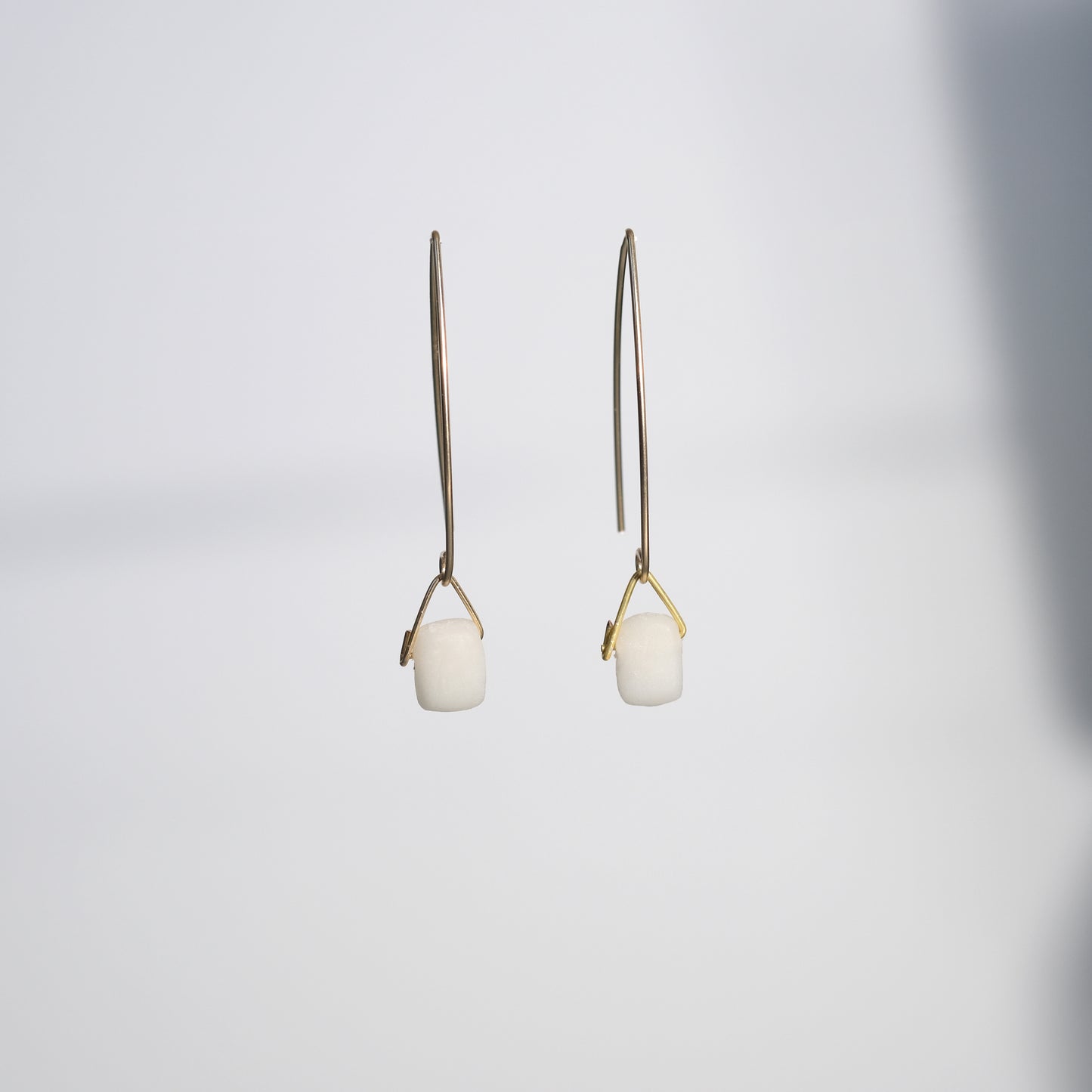 Square Clay Earrings