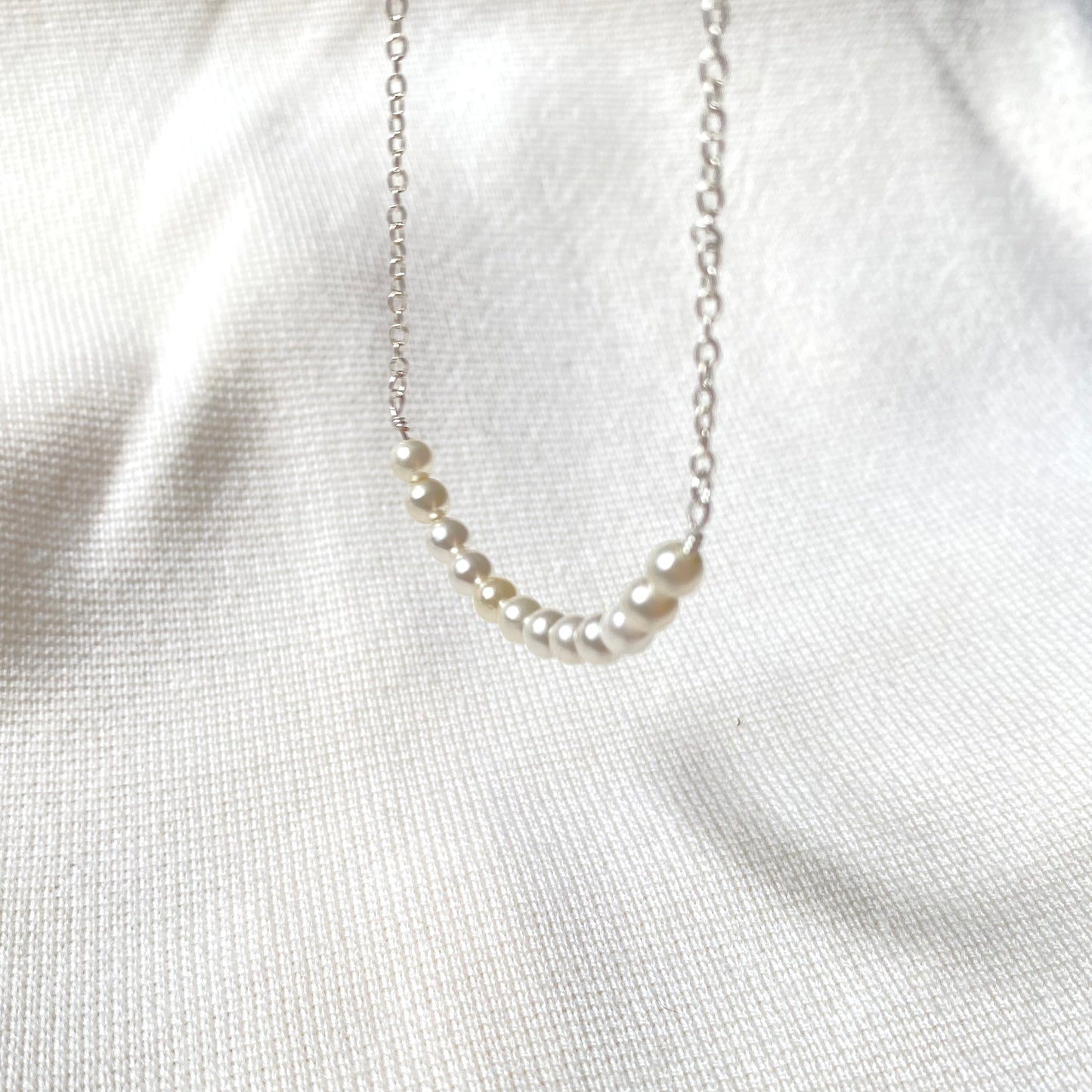 Pearl Scoop Necklace